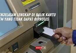 Kenapa Kartu Atm Tidak Terdeteksi Di Mesin Atm